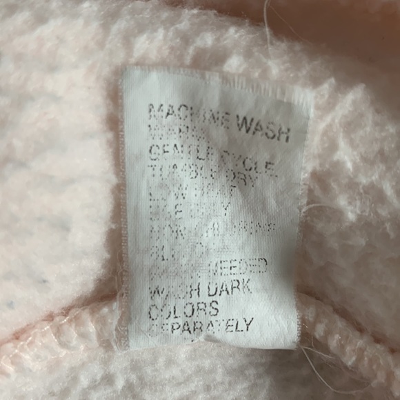 Miss Elaine plush robe light pink, Size Med, full zipper, very good condition - Picture 12 of 12